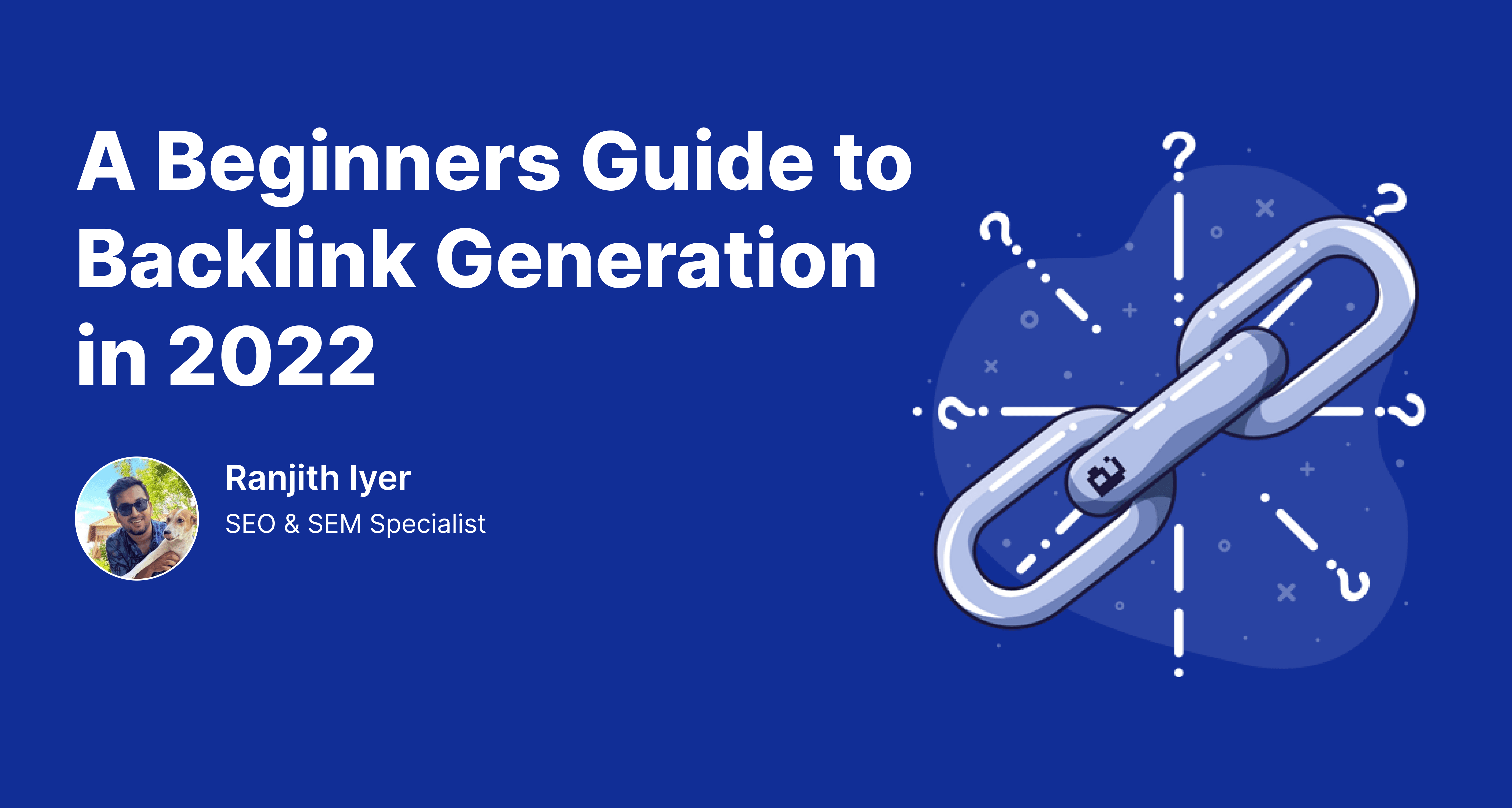 Beginners Guide to Backlink Generation