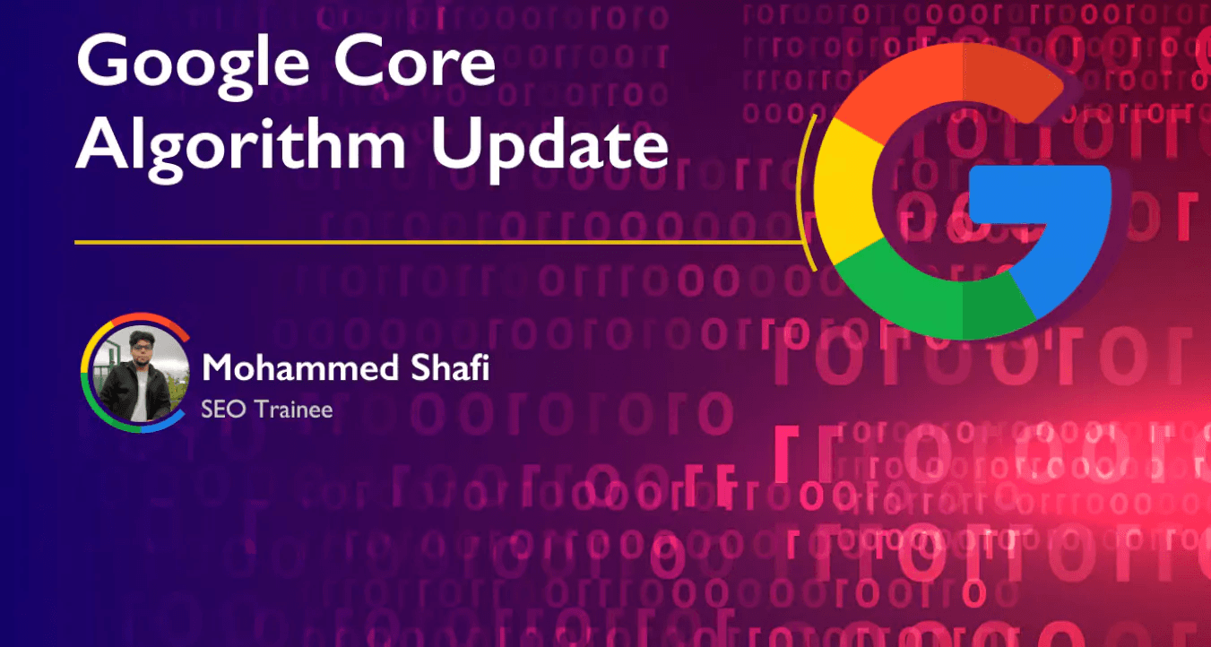 Google Core Algorithm Update