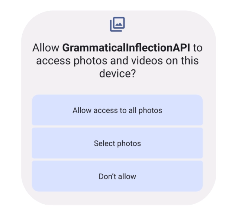 Images Privacy Feature in Android 14