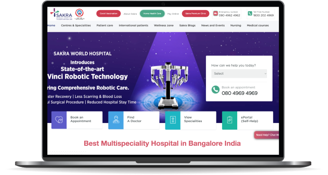 About Sakra World Hospital About Sakra World Hospital