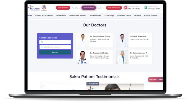 Sakra World Hospital Design 1 Sakra World Hospital Design 1
