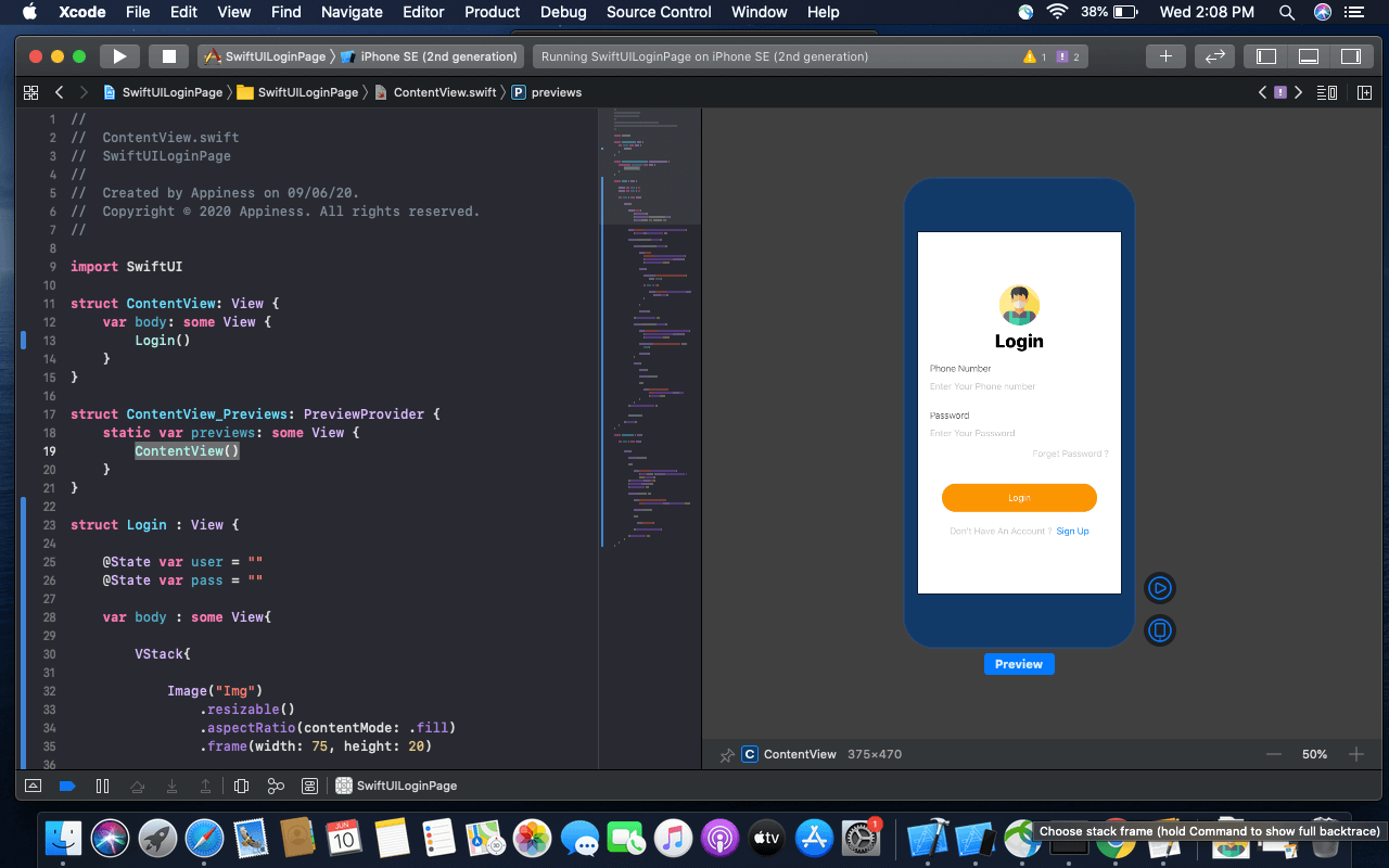 User Interface Toolkit | SwiftUI Interface - Appiness Interactive
